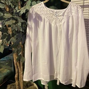 White Dress Blouse